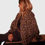 Produktbild – Elodie – Stilig Leopardmönstrad Jacka