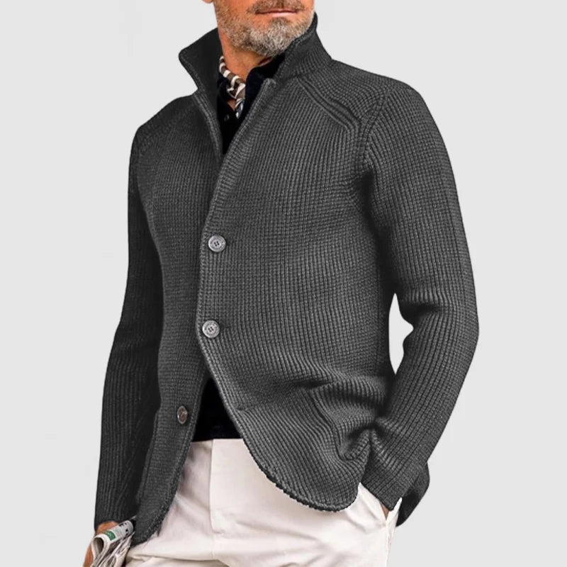 Elegant cardigan för herr