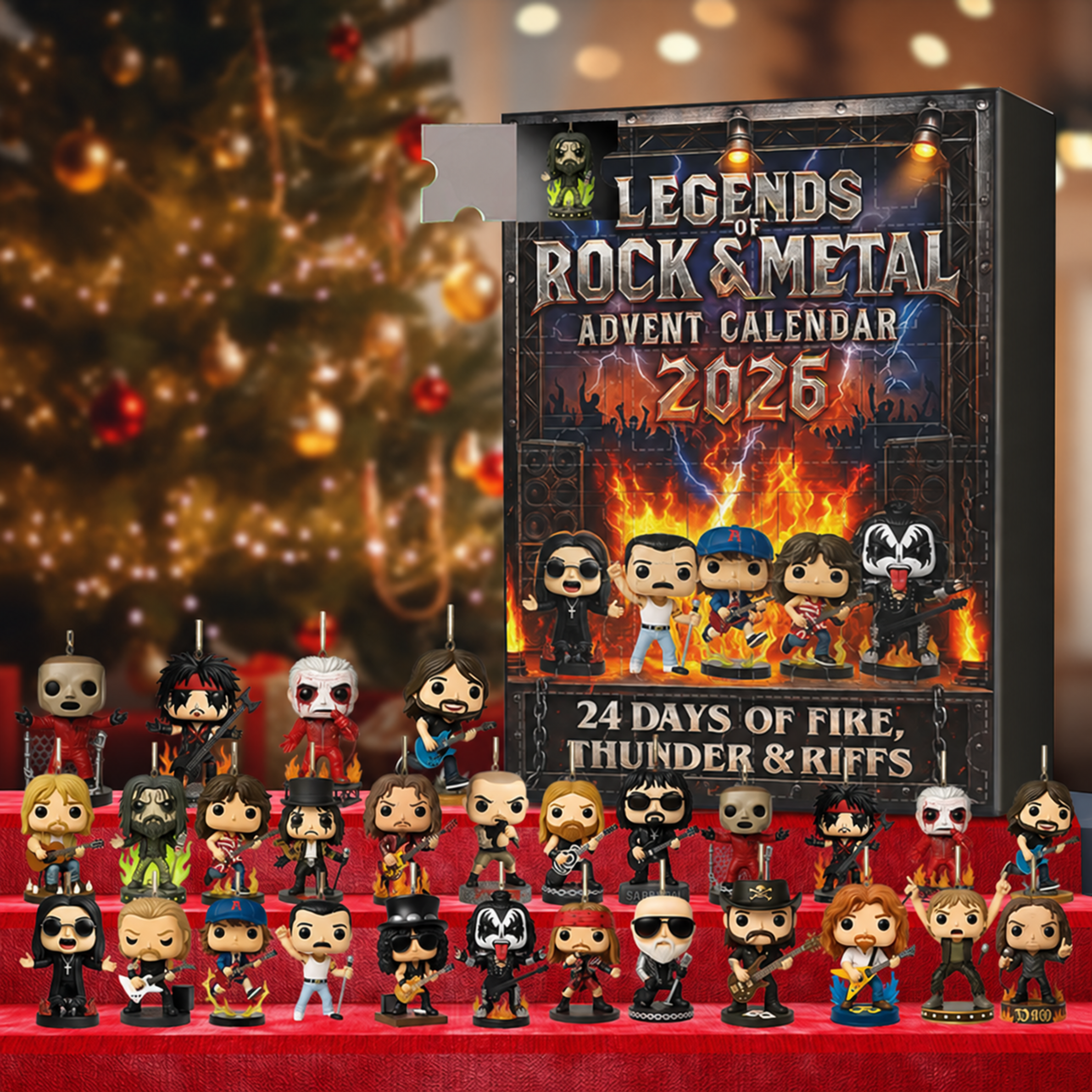 RockJul™ adventskalender – 24 rocklegender – bild 1