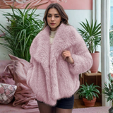 Produktbild – Corrine – Elegant långärmad krage Fuzzy Kappa