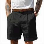 Eleganta bermudashorts i ventilerande bomull