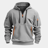 Mjuk hoodie för herr