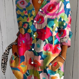 Claire | Färgstark sommarblus