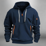 Mjuk hoodie för herr