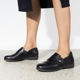 Isabelle | Dressade loafers med fotstöd