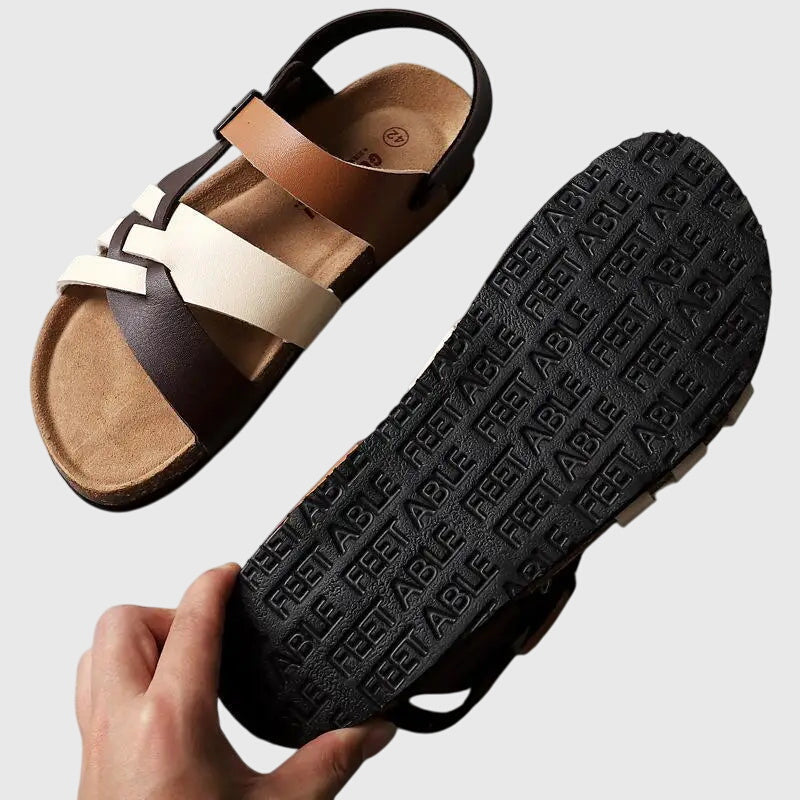 Produktbild – Nora – Bekväma Ortopediska Sandaler
