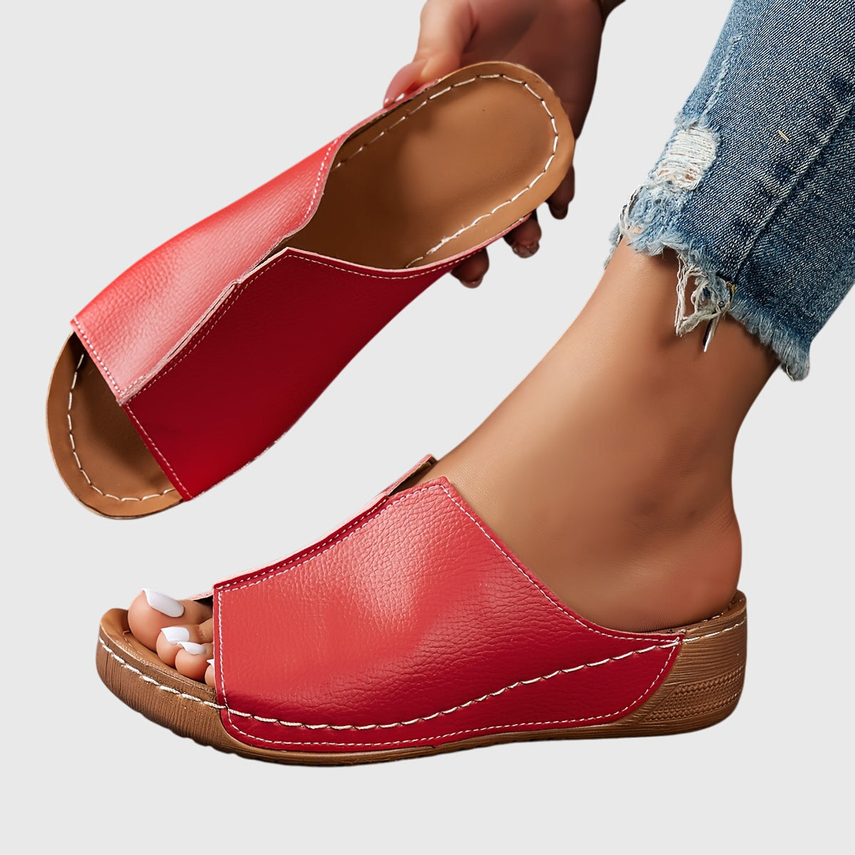 Produktbild – Alicia – Stiliga Ortopediska Sandaler