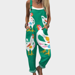 Julia | Mönstrad bekväm jumpsuit