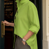 Sophie | Elegant blus med stora knappar