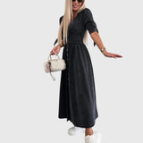 Produktbild – Sophia – Elegant Denim Klänning