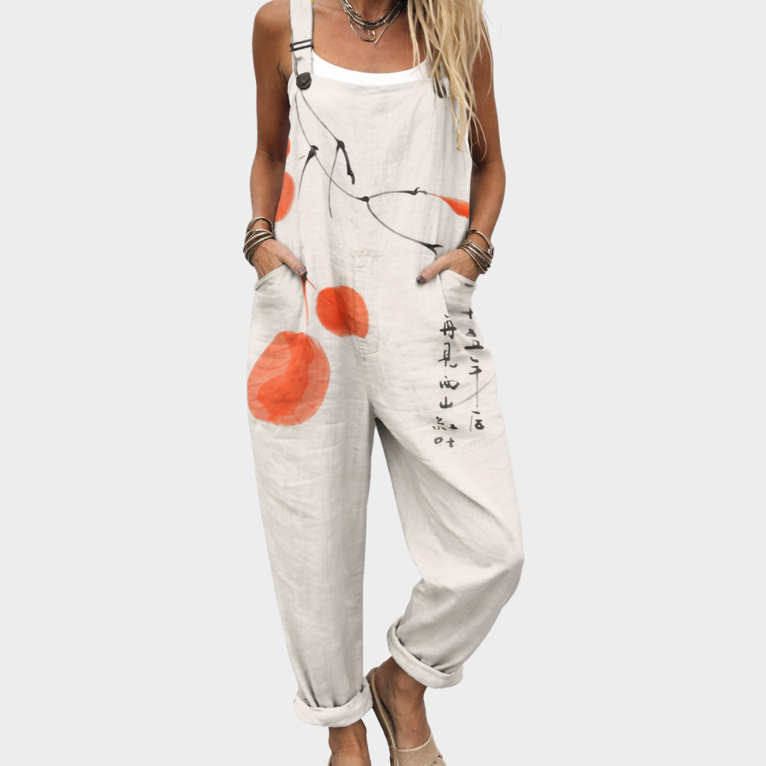Mira | Mönstrad bekväm jumpsuit