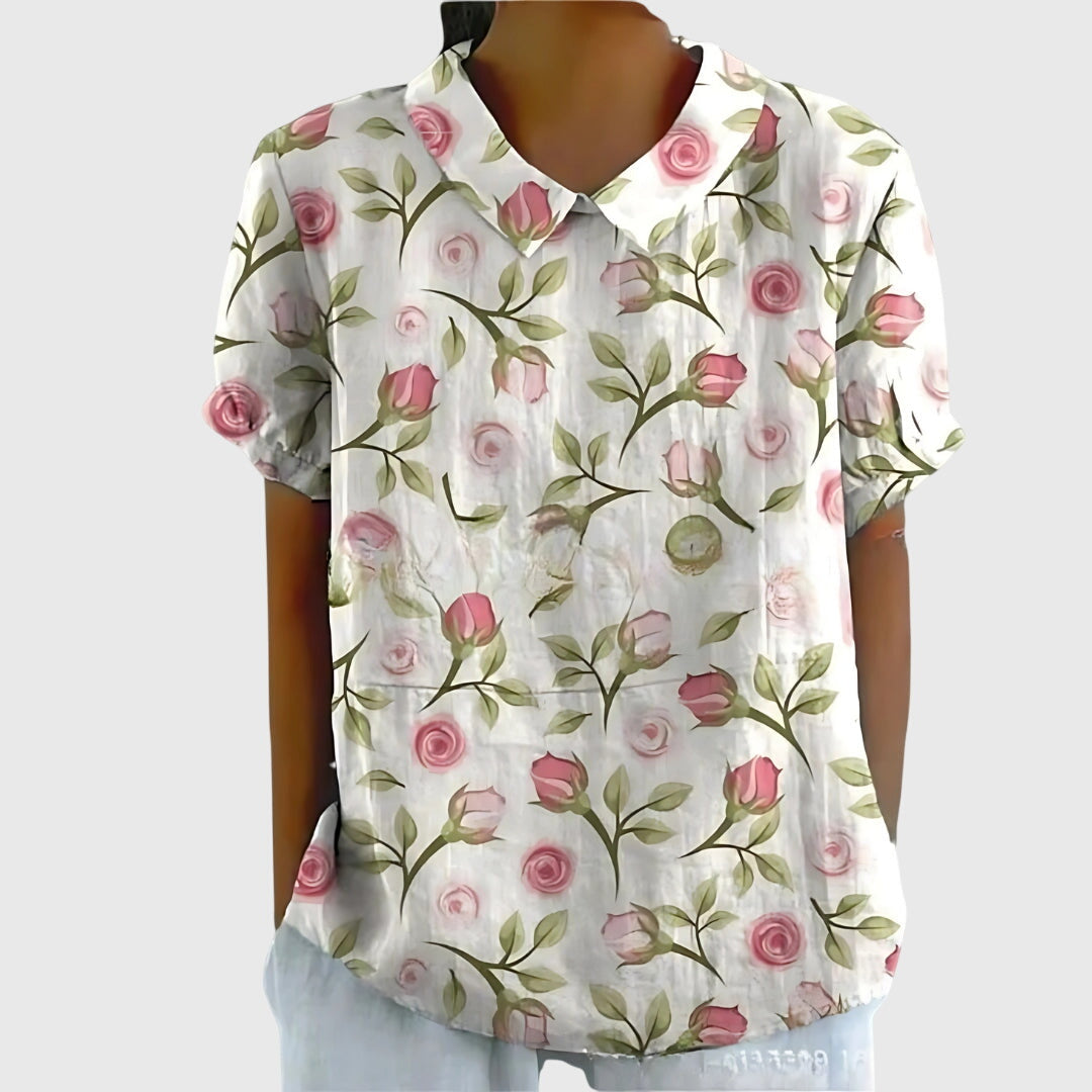 Produktbild – Jenna – Blommig blus