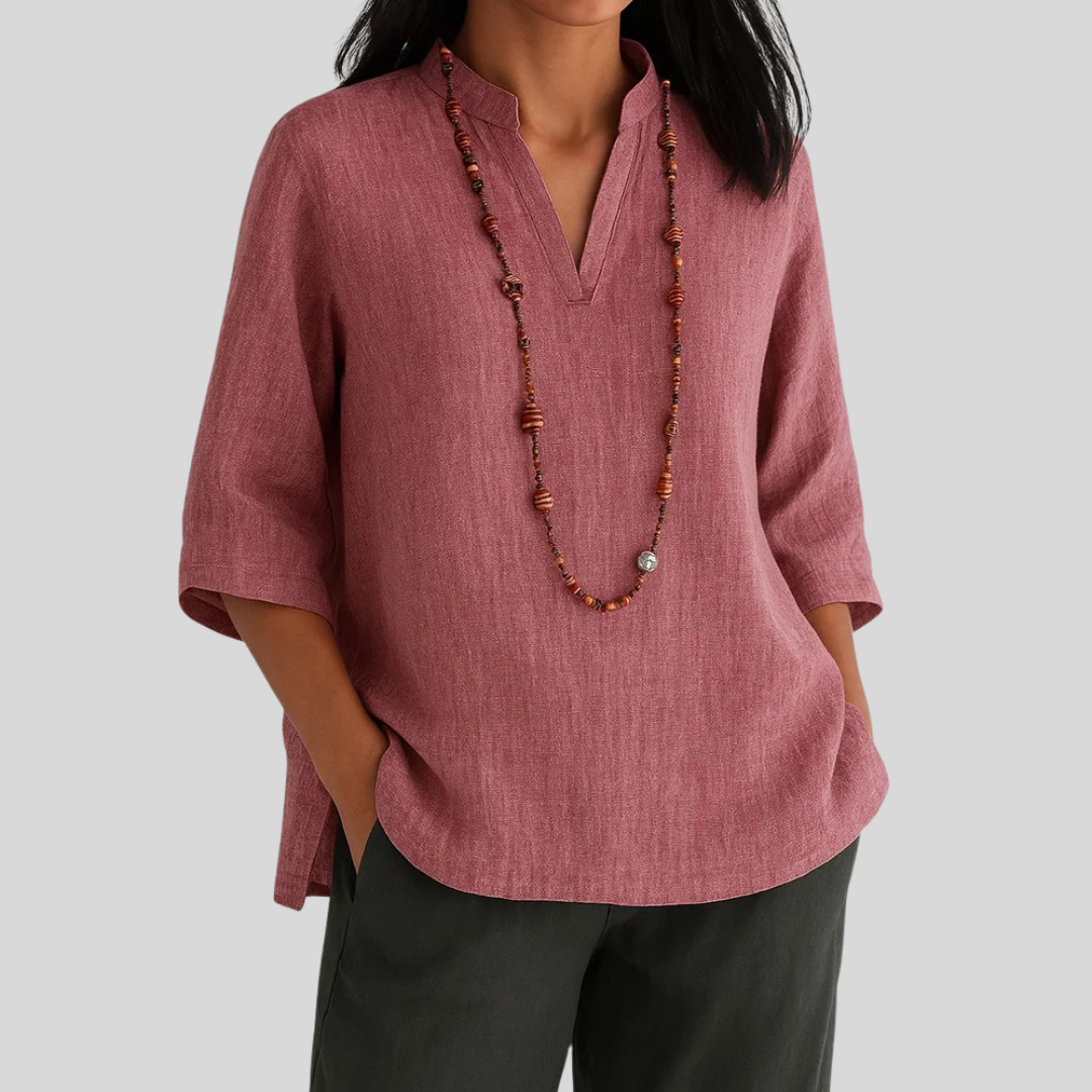Amélie | Elegant blommig blus