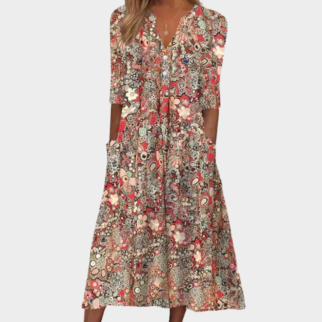 Produktbild – Queenie – Elegant Sommarklänning