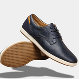 Sneakers i läder