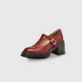 Claire | Retro pumps med bred klack