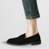 Élise | Retroloafers i mocka