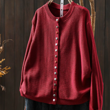 Michèle | Cardigan med färgade knappar