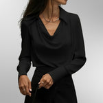 Produktbild – Violet – Elegant i satin blus