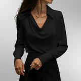 Produktbild – Violet – Elegant i satin blus