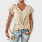 Produktbild – Carlinda – Elegant V-ringad topp