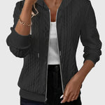 Produktbild – Lena – Hoodie med dragkedja