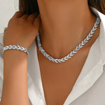 Produktbild – Elegant Rhinestone Fish Tail Set