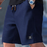 Eleganta stickade herrshorts