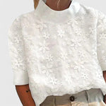 Produktbild – Sonelita – Elegant med ståkrage blus