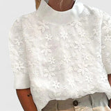 Produktbild – Sonelita – Elegant med ståkrage blus