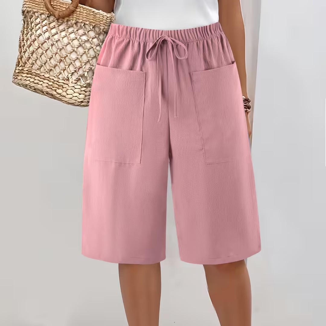 Camille | Eleganta långa shorts