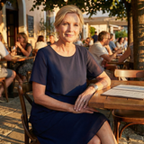 Camille | Mjuk midiklänning