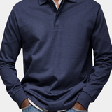 Louis | Elegant långärmad pikétröja