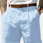 Eleganta bermudashorts i ventilerande bomull