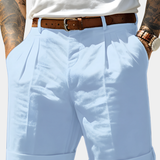 Eleganta bermudashorts i ventilerande bomull