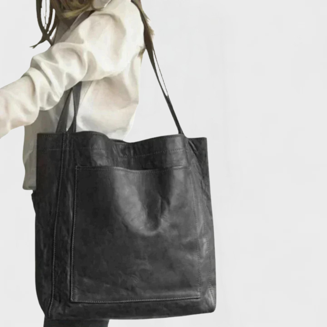 Produktbild – Monica – Stilig Läderväska
