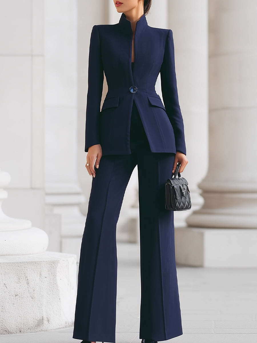 Produktbild – Sharie – Elegant Blazer & Byxdress Set
