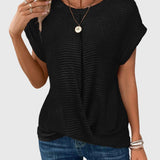 Produktbild – Isa – Elegant rundhalsad blus