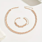 Produktbild – Elegant Rhinestone Fish Tail Set