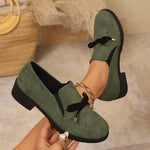 Eleganta loafers med mjukt stöd