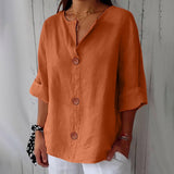 Marie | Sofistikerad blus med volanger