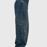 Produktbild – Kimberly – Kvinnors Glittrande Diamant Denimbyxor
