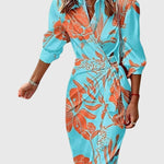 Produktbild – Everly – Elegant Wrap Dress With Print