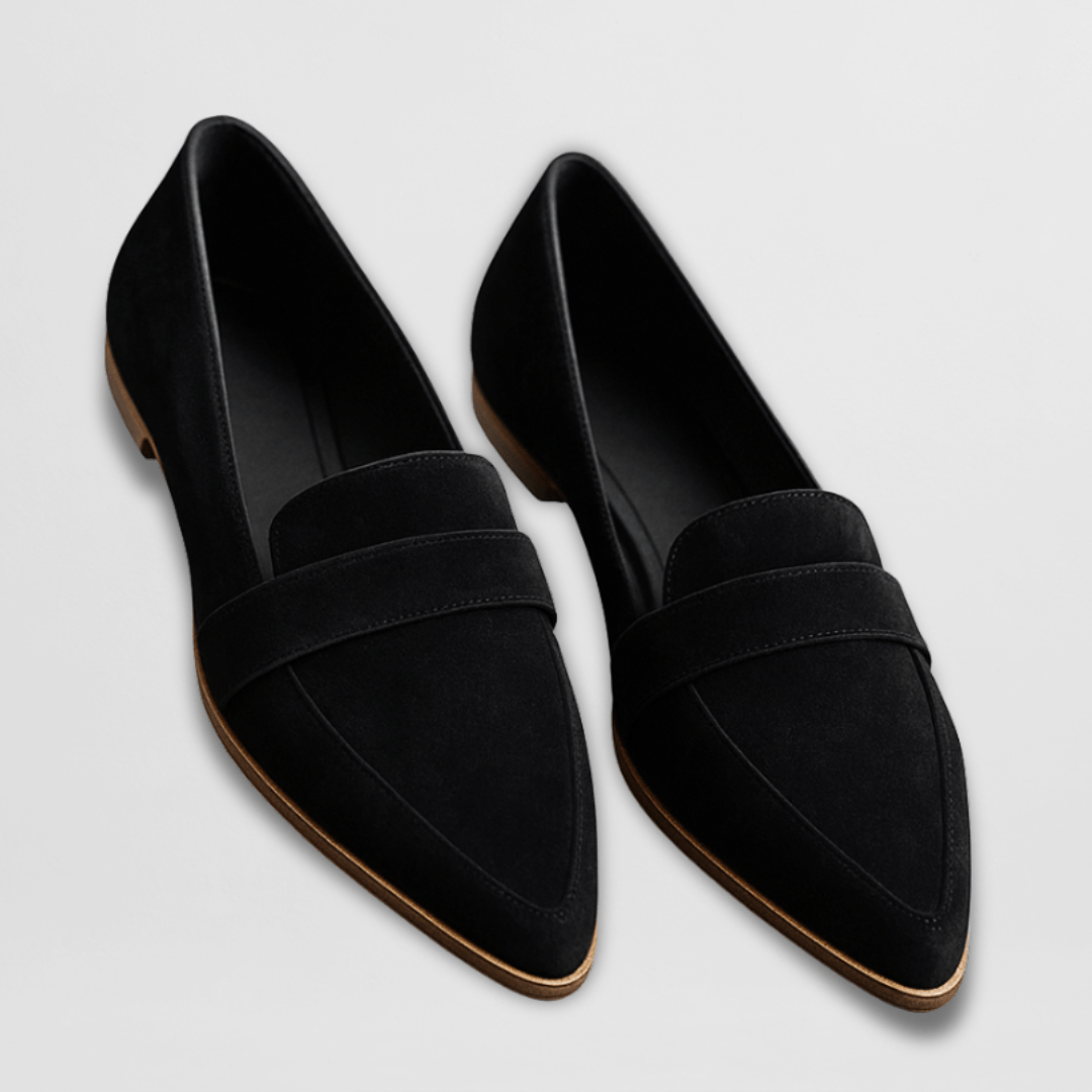 Léa | Bekväma loafers i mocka