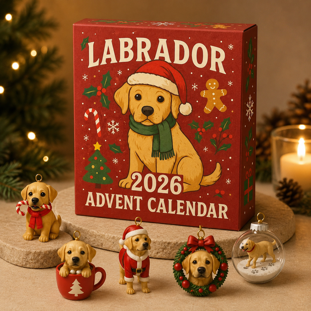 Labrador – adventskalender 2026 – bild 1