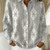 Chloé | Stickad cardigan med rombmönster