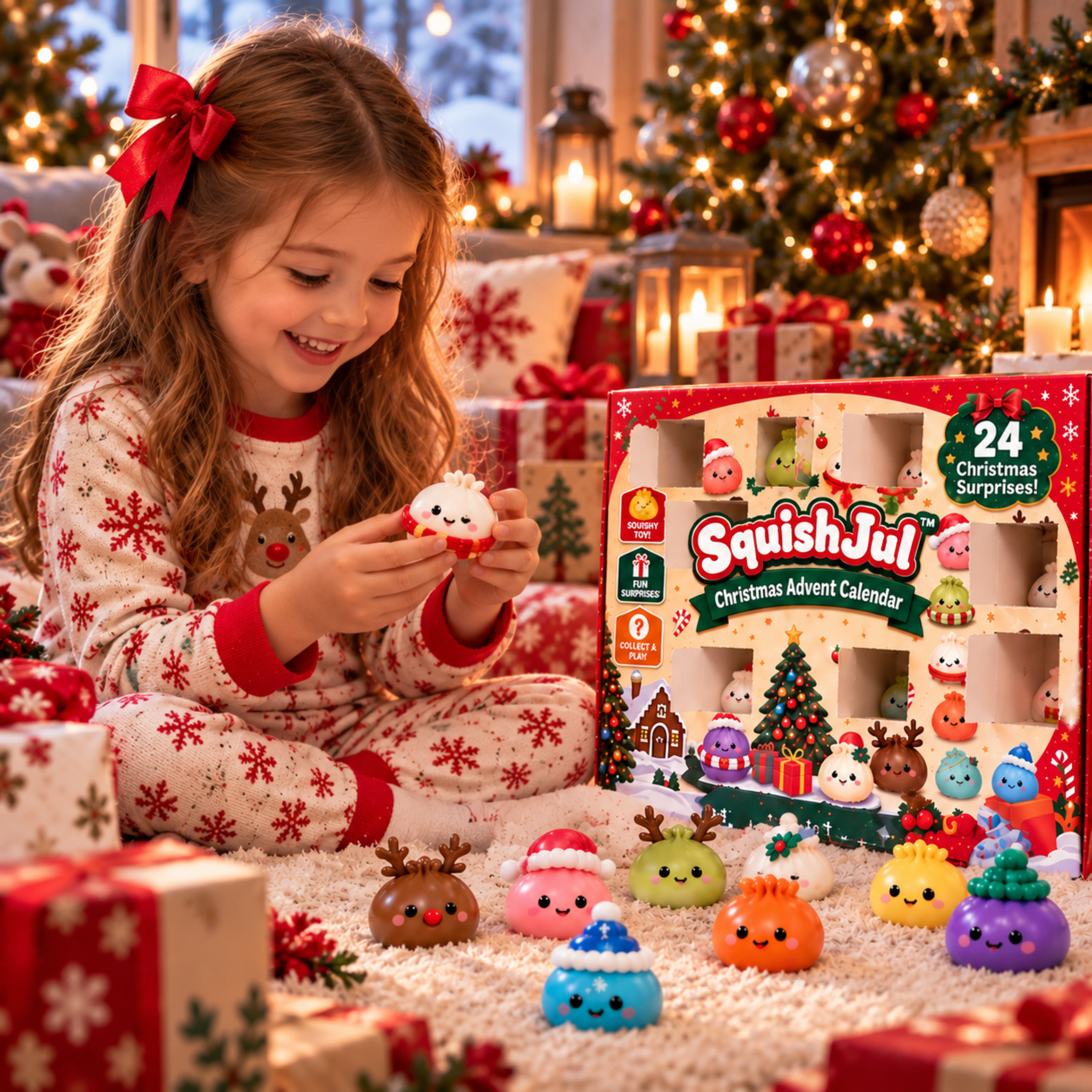 SquishJul™ adventskalender – en söt överraskning varje dag – bild 5
