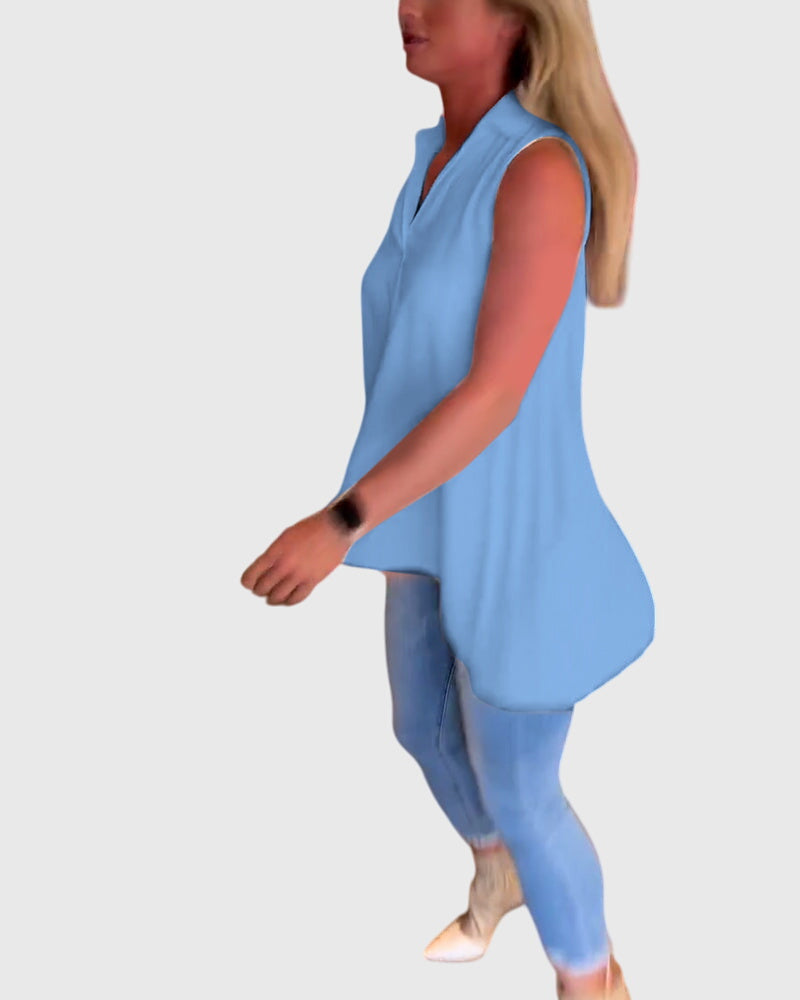 Produktbild – Lina – Ärmlös topp