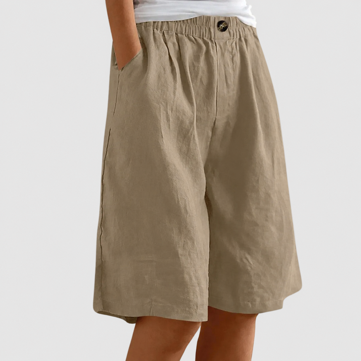 Marie | Vida shorts med resårmidja