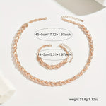 Produktbild – Elegant Rhinestone Fish Tail Set